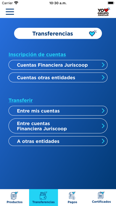Grupo Juriscoop Screenshot