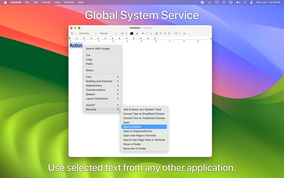 #6. Action (macOS) 由: Jan Valta