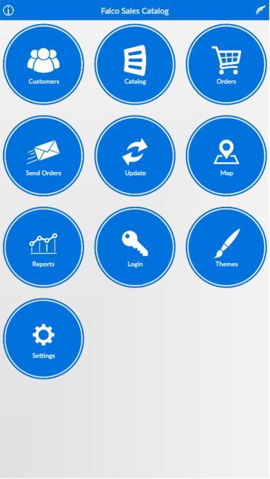 Falco Sales Catalog lite Screenshot