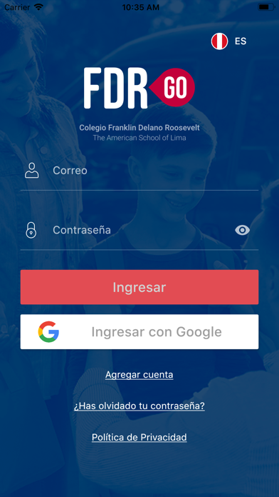 FDR GO Screenshot
