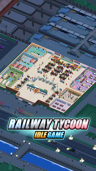 Railway Tycoon - Idle Game Screenshot