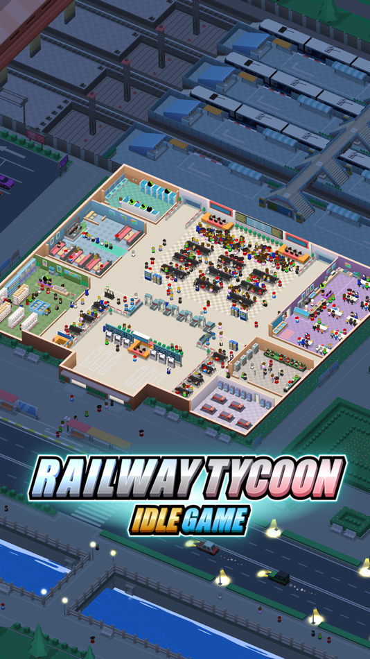 #1. Railway Tycoon - Idle Game (iOS) 来自: 肖见 陈