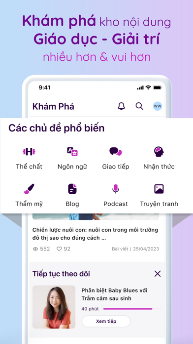 Raise - Trợ lý ảo cho Cha Mẹ Screenshot