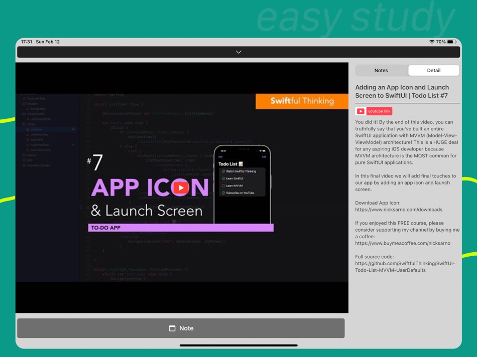 #6. easyLaifu Study (iOS) De: JINFANG CUI