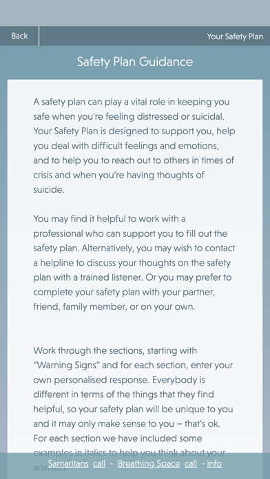 Prevent Suicide Screenshot