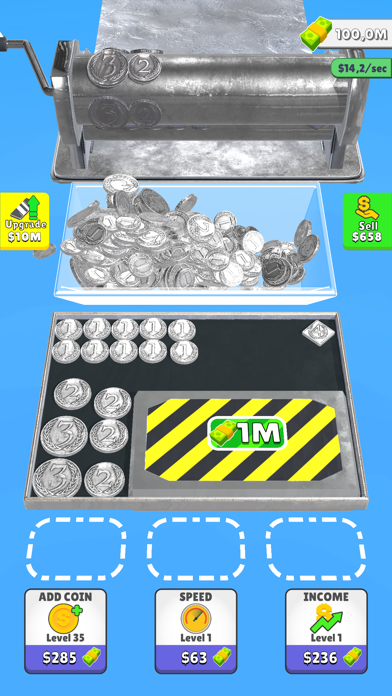 Coin Cut Clicker Screenshot