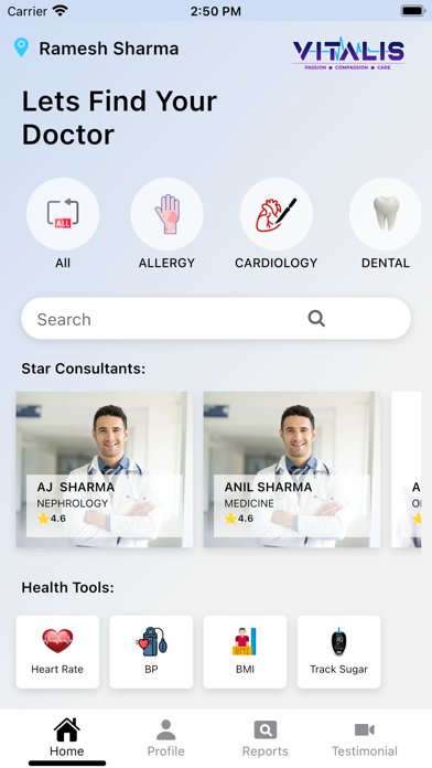 Vitalis. Screenshot
