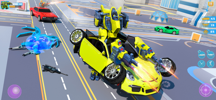 Car Robot Transform - Strike screenshot 2