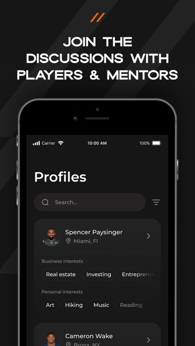 PAC - Pro Athlete Community Screenshot