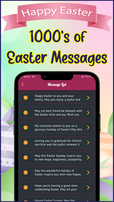 Happy Easter Day Wishes Images Screenshot