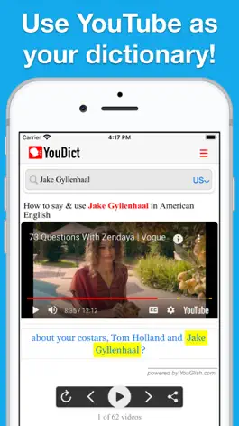 Game screenshot YouDict - YouTube Dictionary mod apk