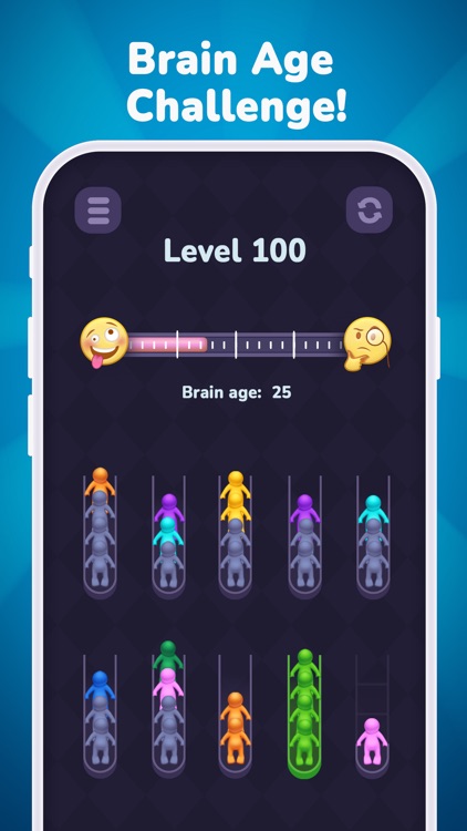 Crowd Sort - Color Puzzle Game