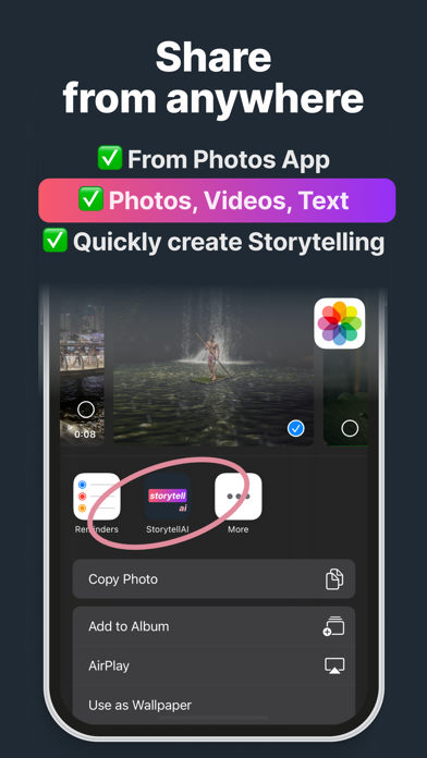 Storytell: AI for Instagramのおすすめ画像5
