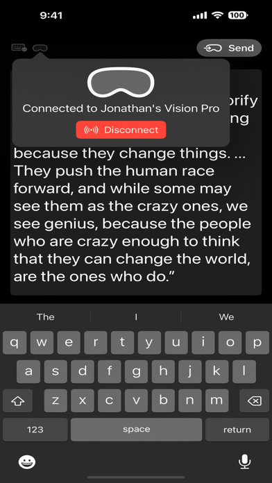 Screenshot #2 pour VBoard Vision Keyboard