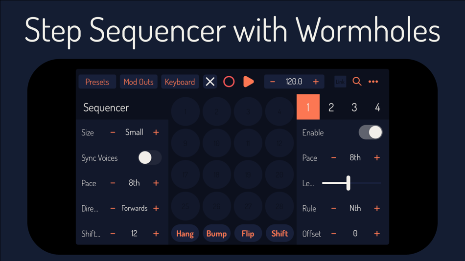 #1. OODA — Portable MIDI Sequencer (macOS) 由: Ryan Robinson