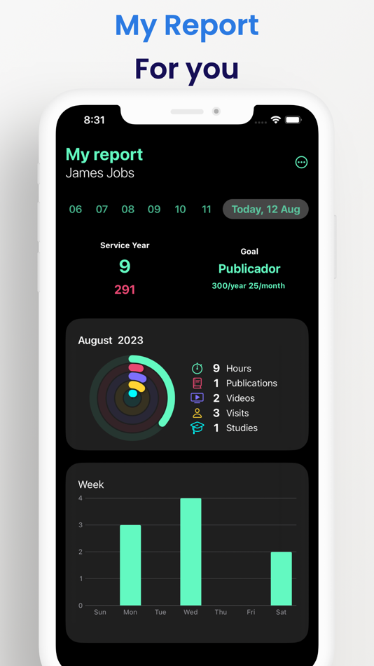 #1. My Report 87 (iOS) 由: Jose Maria Ortega Aguilera