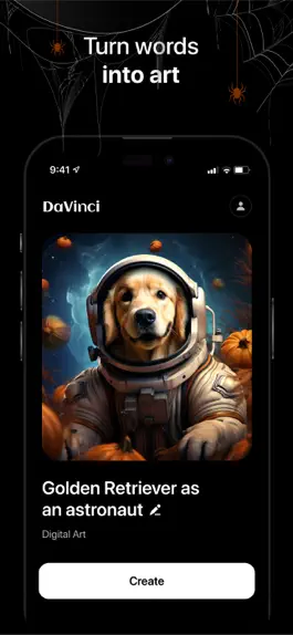 Game screenshot DaVinci - AI Photo Generator apk