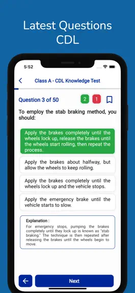 Game screenshot Minnesota CDL Permit Practice mod apk