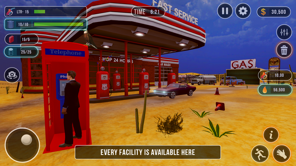 #6. Gas Station Simulator Game (iOS) 来自: Abdur Rafay