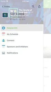 world of coal ash conference iphone screenshot 2