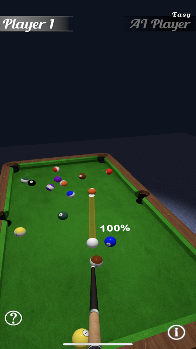 Pool Table Challenge Screenshot