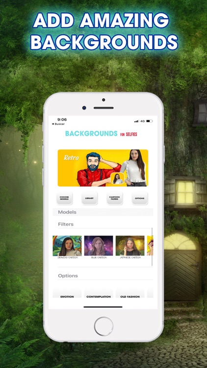 Backgrounds for Selfies
