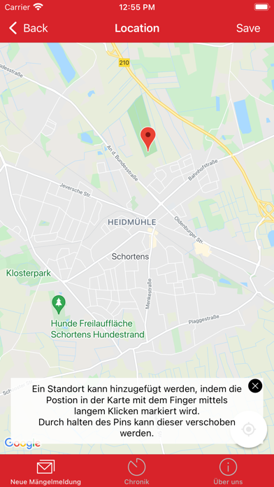 Kummerkasten Schortens Screenshot