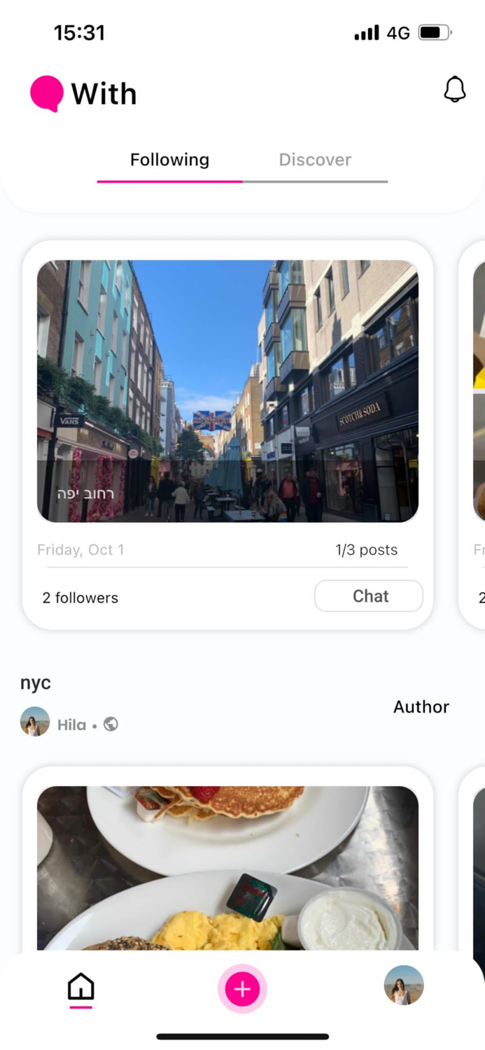 Withapp - your journey moments