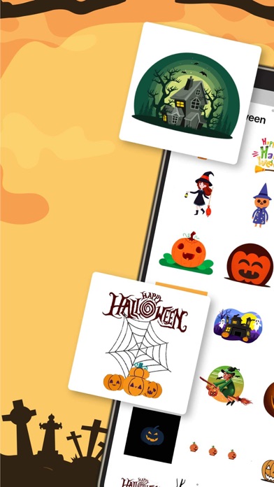 Halloween GIF Stickers Screenshot