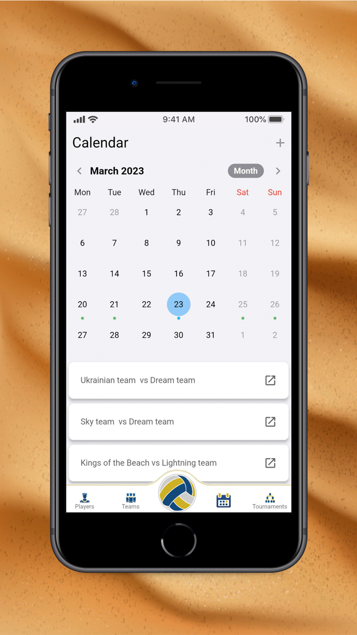 Beach Volleyball tracker
