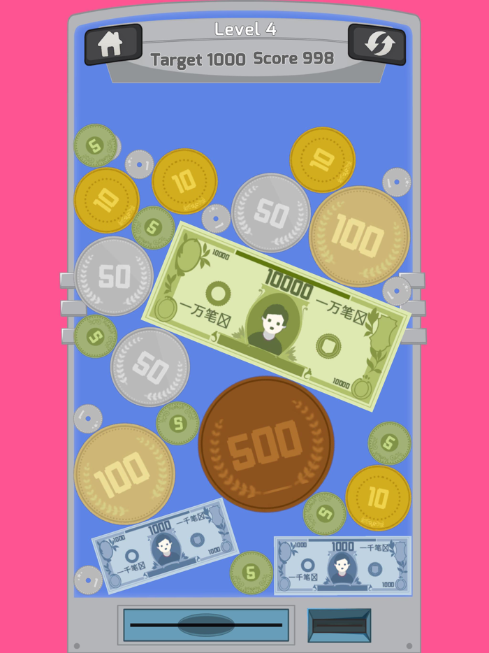 Money Drop Puzzle Challenge