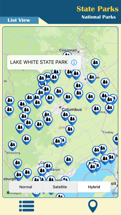 Ohio State Parks - Guide Screenshot