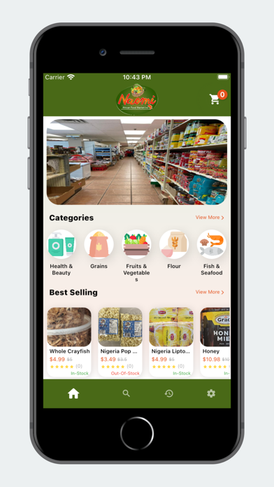 Naomi Foods Screenshot