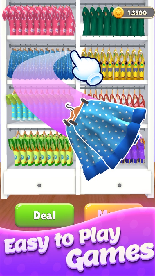 #5. Clothes Sort 3D (iOS) 由: StarBlaze CO.,LTD