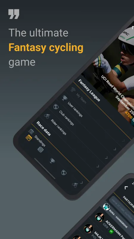 Cycling Fantasy: Race Manager screenshot 1 of 8