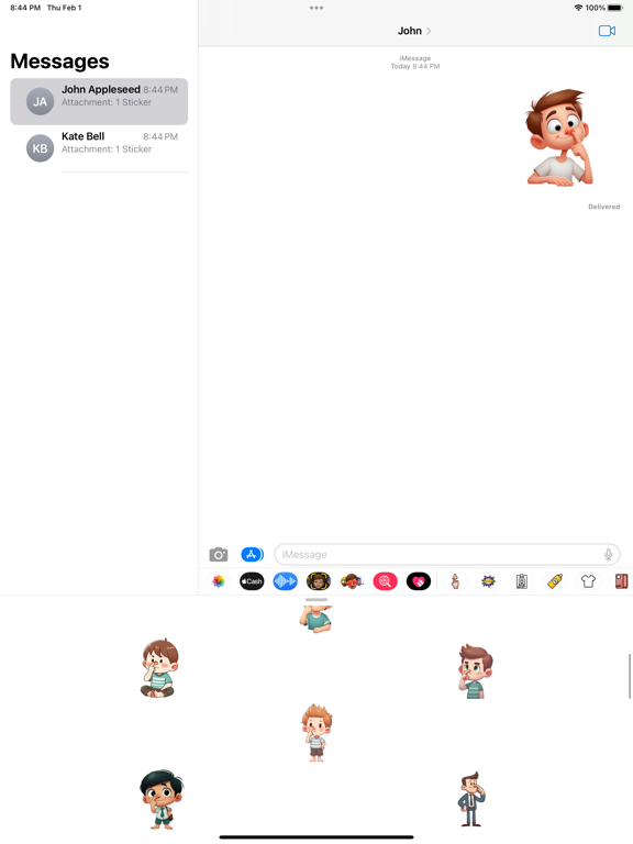 Screenshot #6 pour Nose Pick Stickers