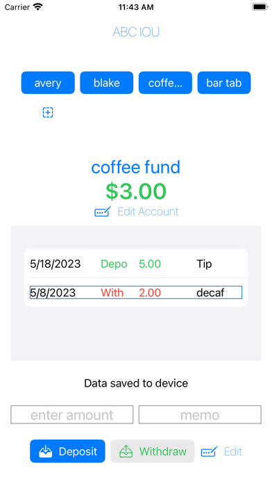 Screenshot #1 pour IOUme