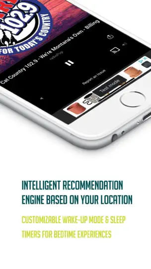 Captura de pantalla de RadioPup: Live & Local Radio en iPhone 3