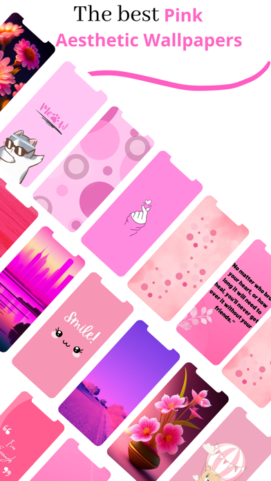 Pink Aesthetic Wallpaper Screenshot