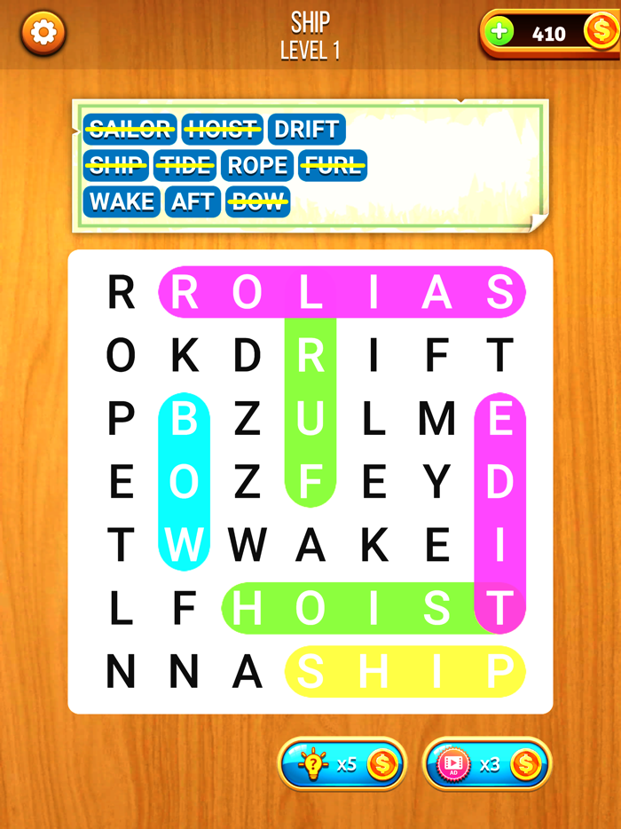 Word Search - Game