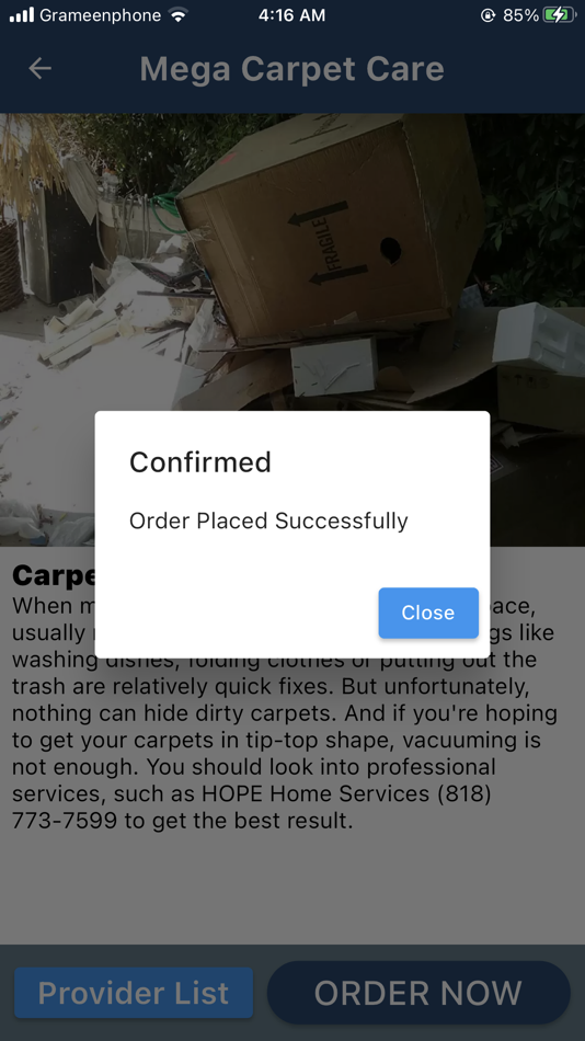 #6. Mega Carpet Care Service (iOS) 由: Nixon Orellana