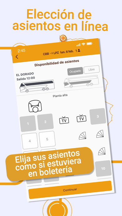 Transportes El Dorado Screenshot