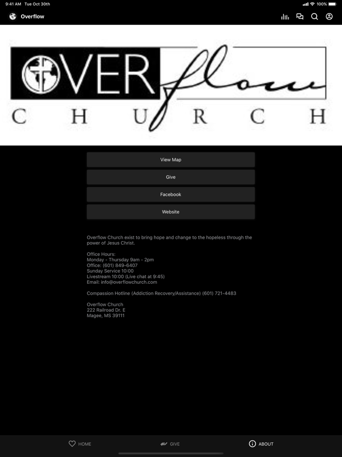 Overflow Church Magee