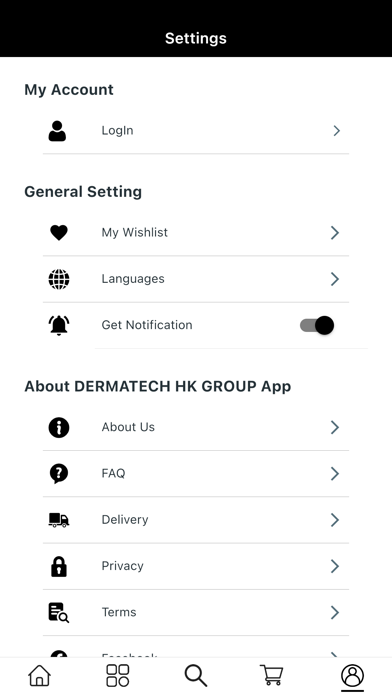 App screenshot
