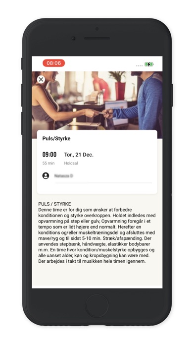 Smiley Fitness Aps Screenshot