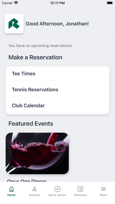 Riviera Country Club Screenshot
