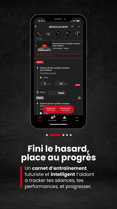 Gymflix - Fitness Workouts Screenshot