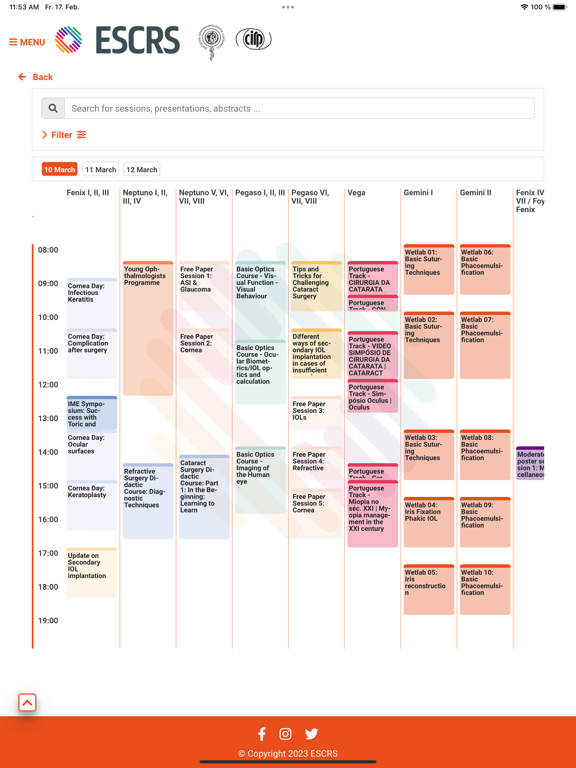 Screenshot #5 pour ESCRS WM 23