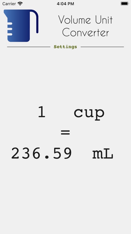 Volume Unit Converter screenshot-0