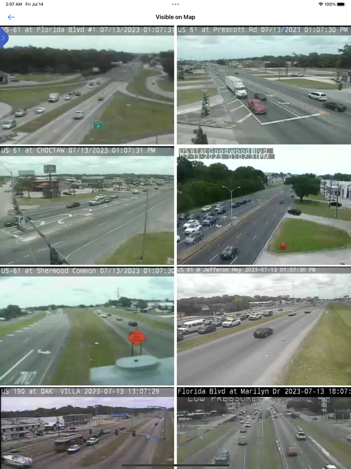 Live Traffic - Louisiana